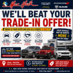 We’ll beat your trade-in offer at Mac Haik Dodge Chrysler Jeep Ram of Georgetown
