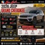 2026 Jeep Grand Cherokee technical specs at Mac Haik Dodge Chrysler Jeep Ram of Georgetown