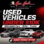 Used Vehicles Under $10K Cars • SUVs • Trucks • Budget Options Affordable Vehicles Near Austin Mac Haik Dodge Chrysler Jeep Ram of Georgetown