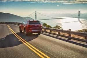 Jeep Grand Cherokee L on Coastal Highway