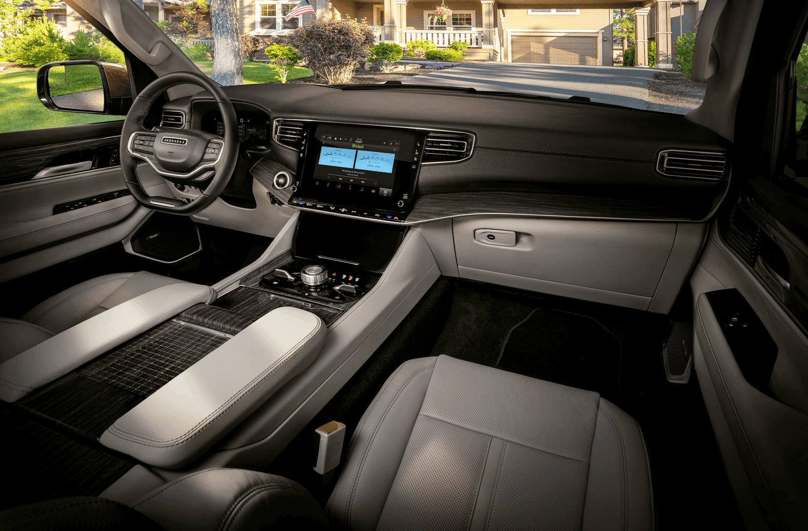 Jeep Wagoneer Interior Technology
