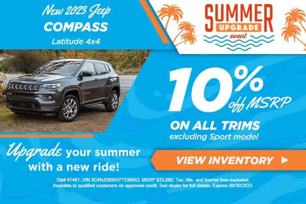 NEW 2023 JEEP COMPASS MODELS