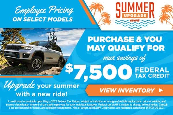 EMPLOYEE PRICING ON SELECT MODELS