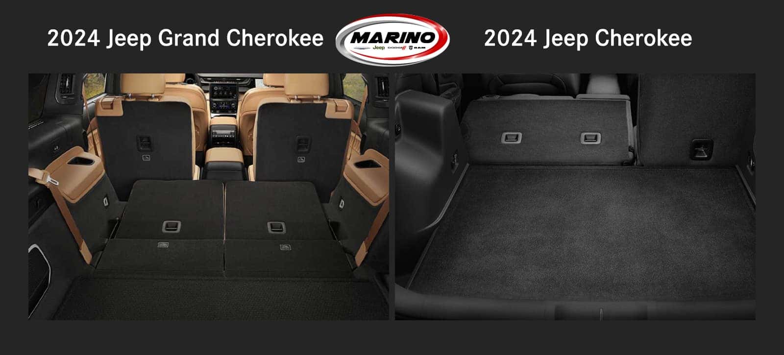 2024 jeep grand cherokee vs. 2023 jeep cherokee