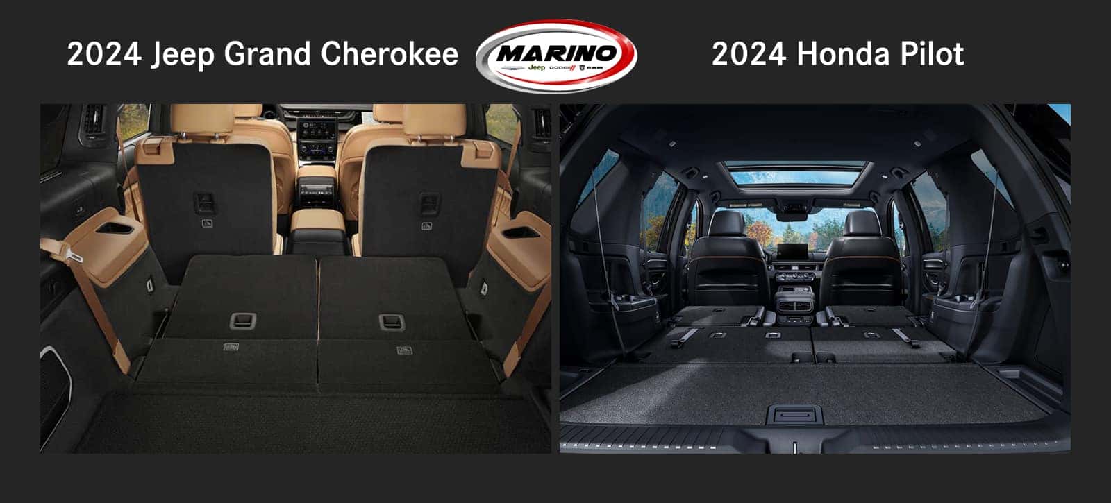 2024 Jeep Grand Cherokee vs the 2024 Honda Pilot
