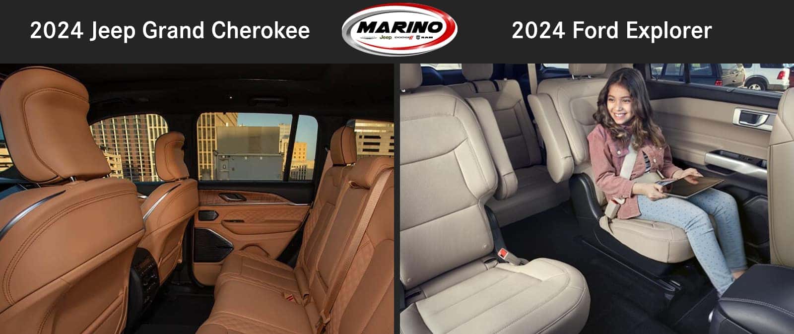 2024 Jeep Grand Cherokee vs the 2024 Ford Explorer