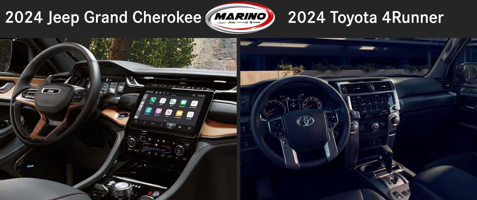 2024 Jeep Grand Cherokee vs the 2024 Toyota 4Runner