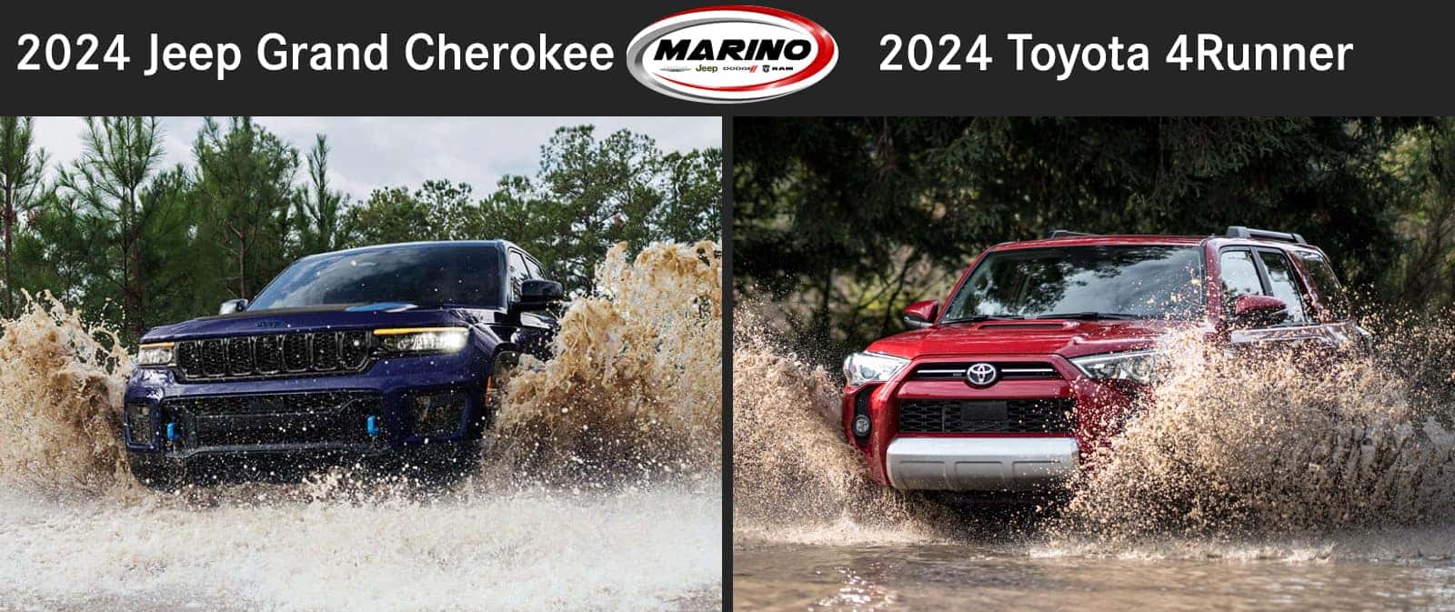 2024 Jeep Grand Cherokee vs the 2024 Toyota 4Runner