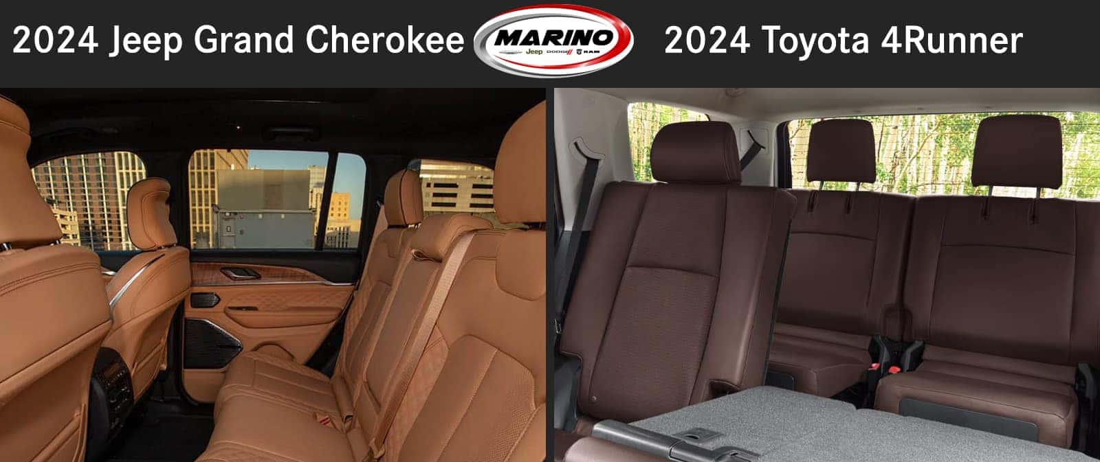 2024 Jeep Grand Cherokee vs the 2024 Toyota 4Runner