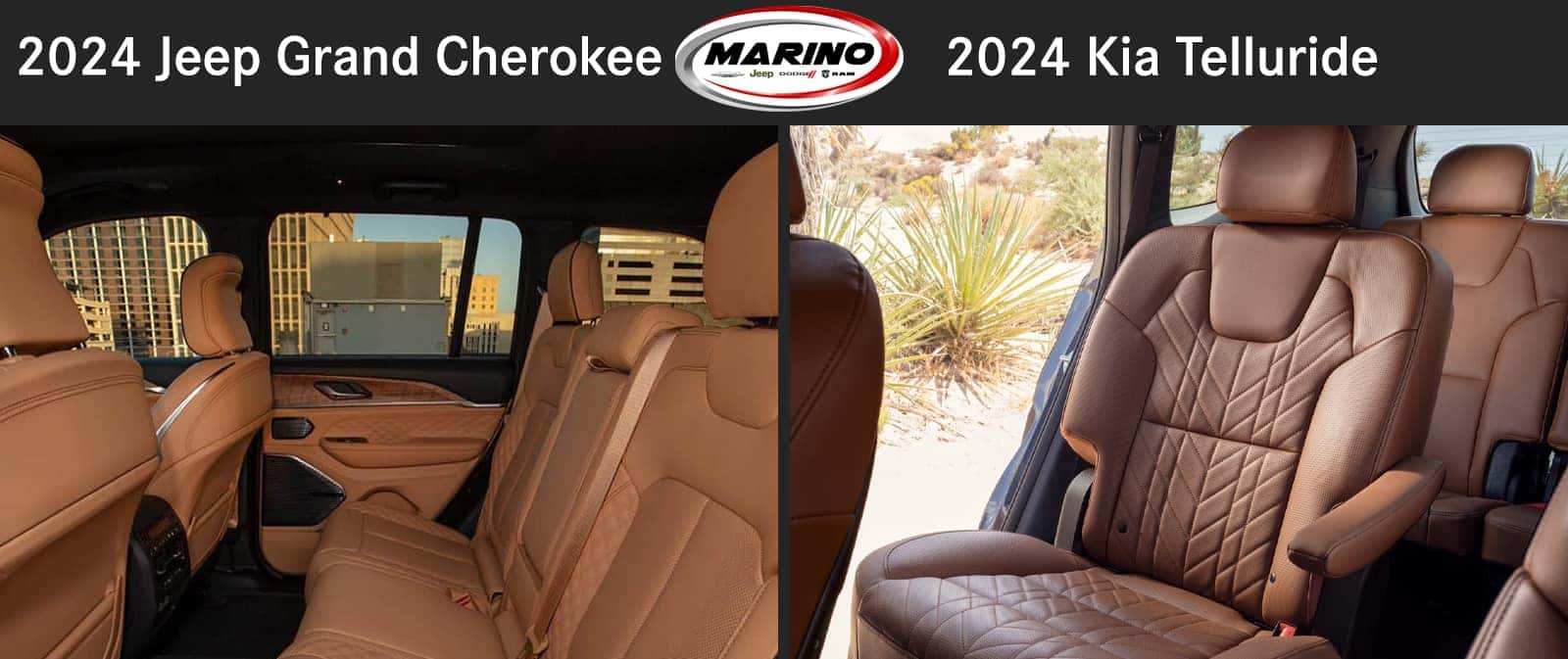 2024 Jeep Grand Cherokee vs the 2024 Kia Telluride