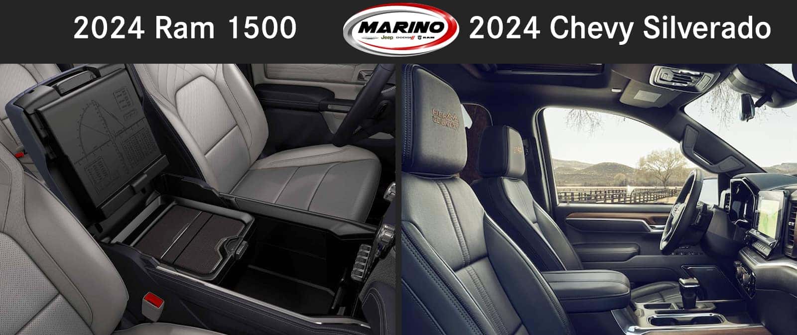 2024 Ram 1500 vs 2024 Chevy Silverado