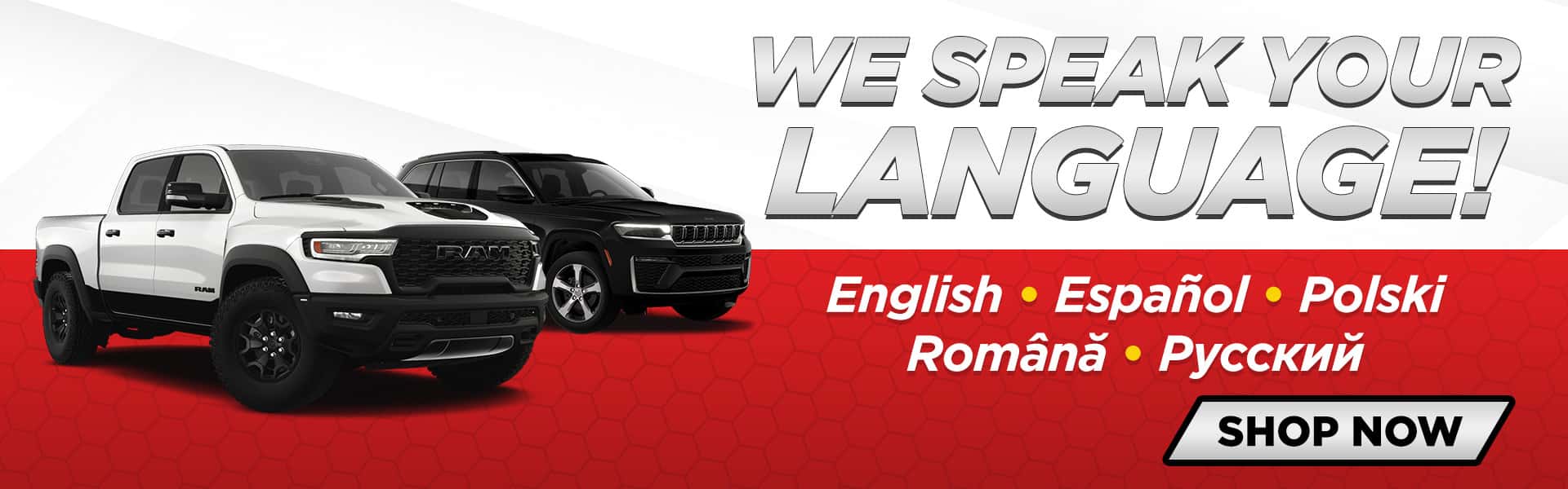 We Speak Your Language