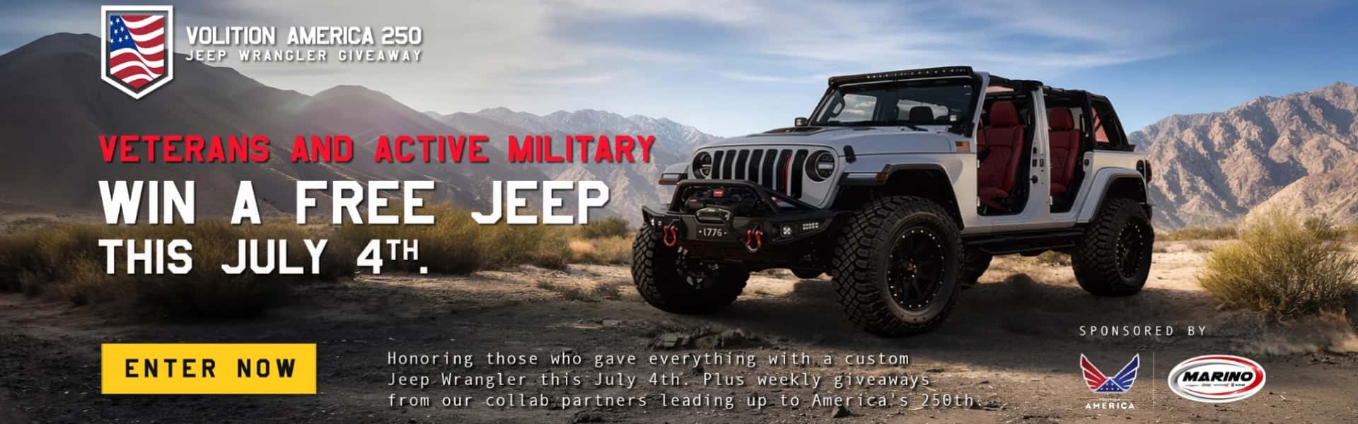 win a free Jeep