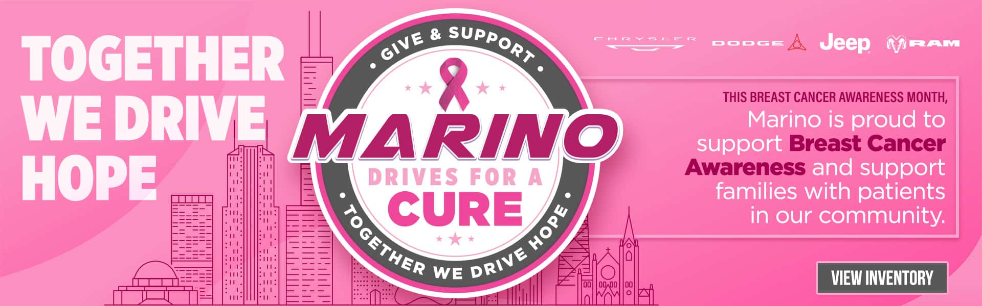 Marino is Proud to Support Breast Cancer Research