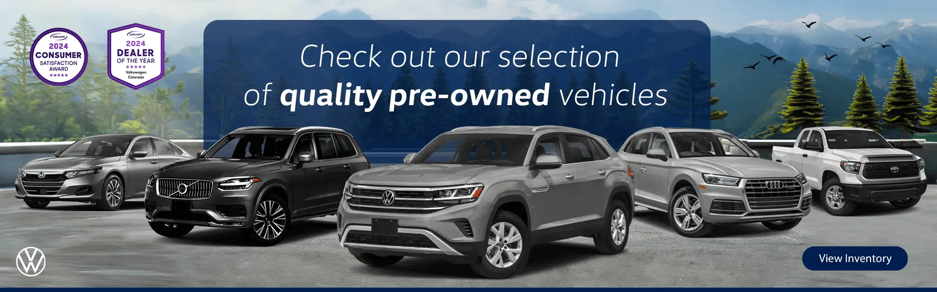 Check out our selection of quality pre-owned vehicles