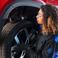 Checking Uneven Tire Wear