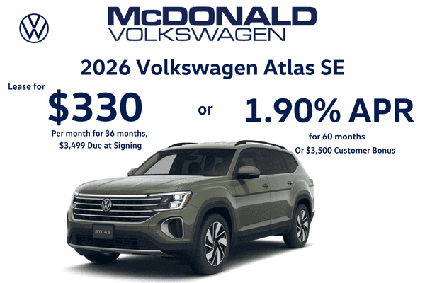2026 Volkswagen Atlas SE