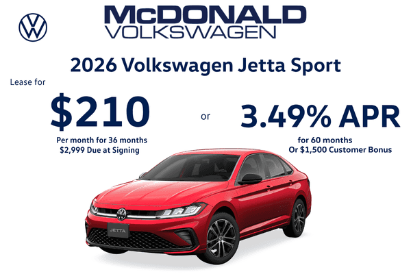 2026 Volkswagen Jetta Sport