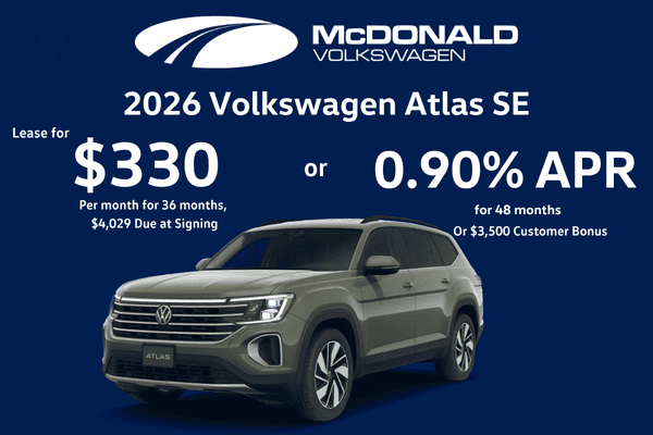 2026 Volkswagen Atlas SE