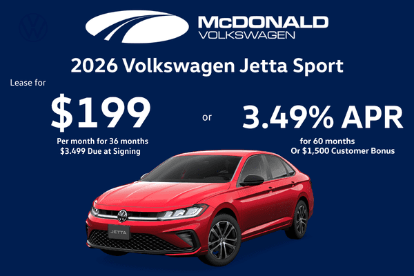 2026 Volkswagen Jetta Sport