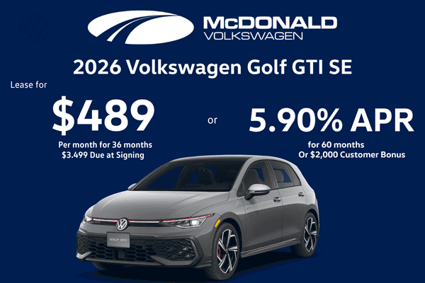 2026 Volkswagen Golf GTI SE