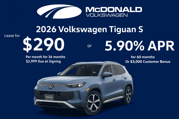 2026 Volkswagen Tiguan S