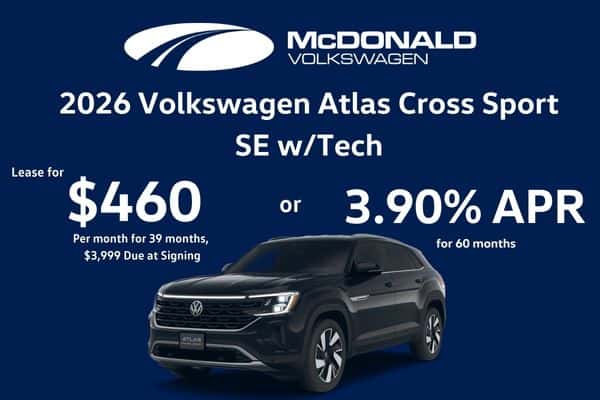 2026 Volkswagen Atlas Cross Sport SE w/Tech