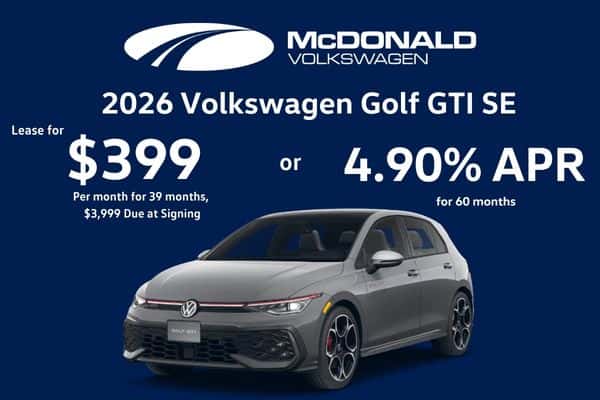 2026 Volkswagen Golf GTI SE
