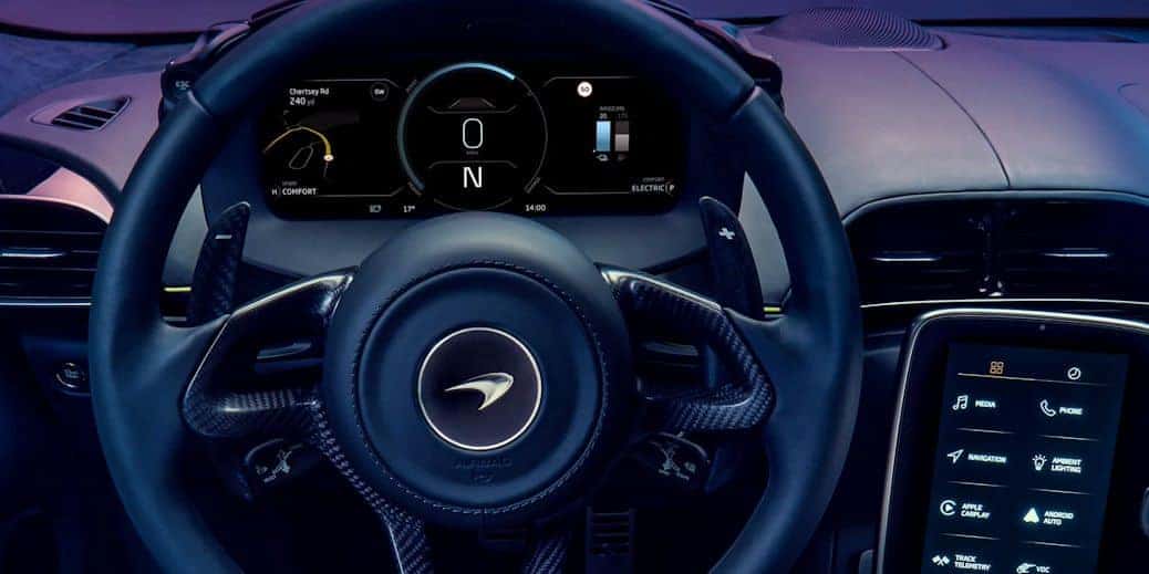 Learn More About the New 2023 McLaren Artura Feature Filled Interior