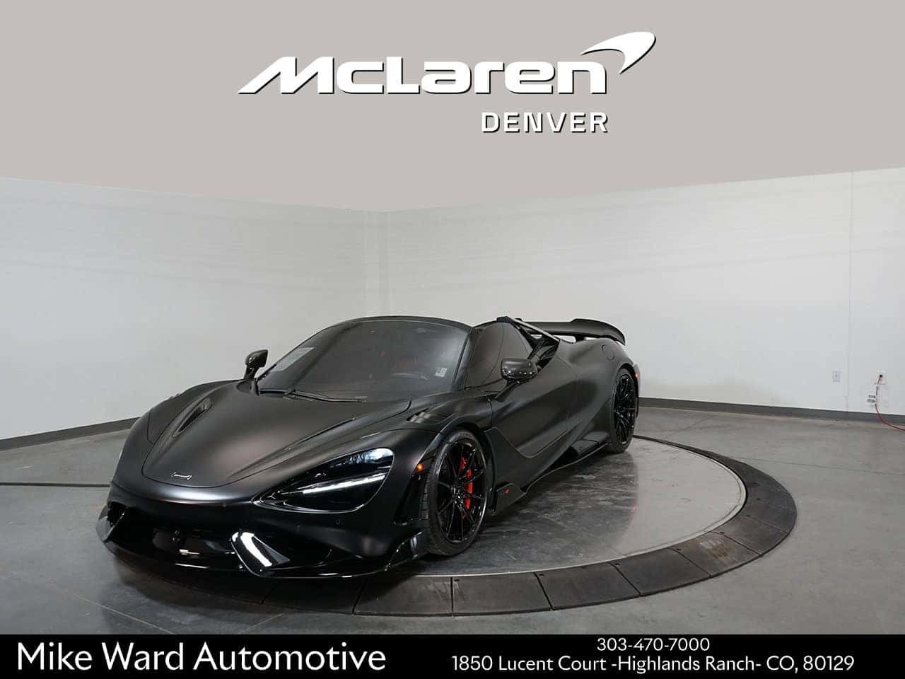 CPO 2022 McLaren 765LT Available at McLaren Denver in Colorado