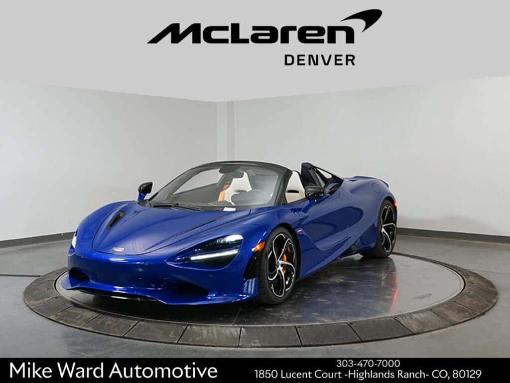 New 2025 McLaren 750S Spider With Navigation