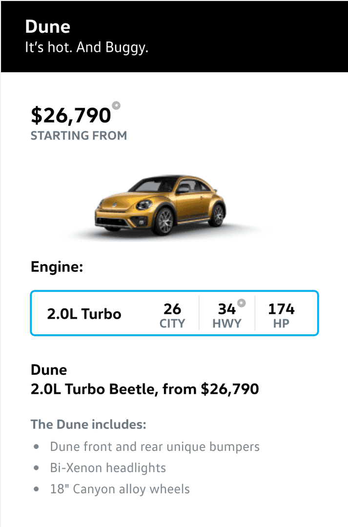 2018 Volkswagen Beetle