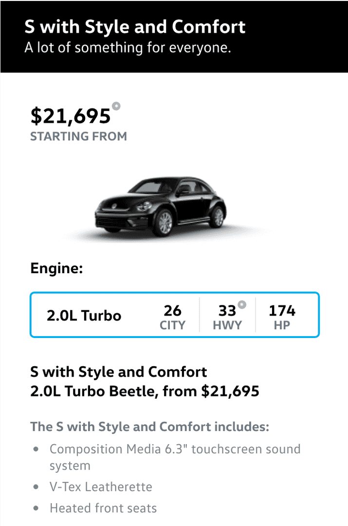 2018 Volkswagen Beetle