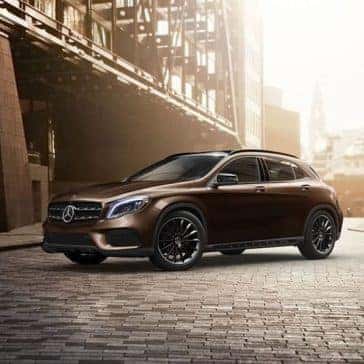 2019 Mercedes-Benz GLA on the city street