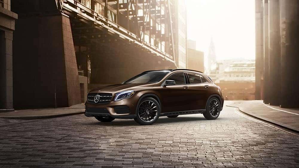 2019 Mercedes-Benz GLA on the city street