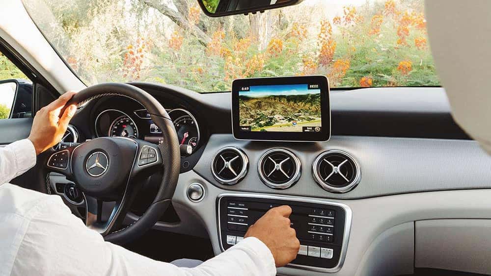 2019 Mercedes-Benz GLA driver dashboard