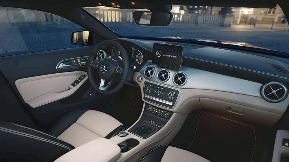 2019 Mercedes-Benz GLA gray interior