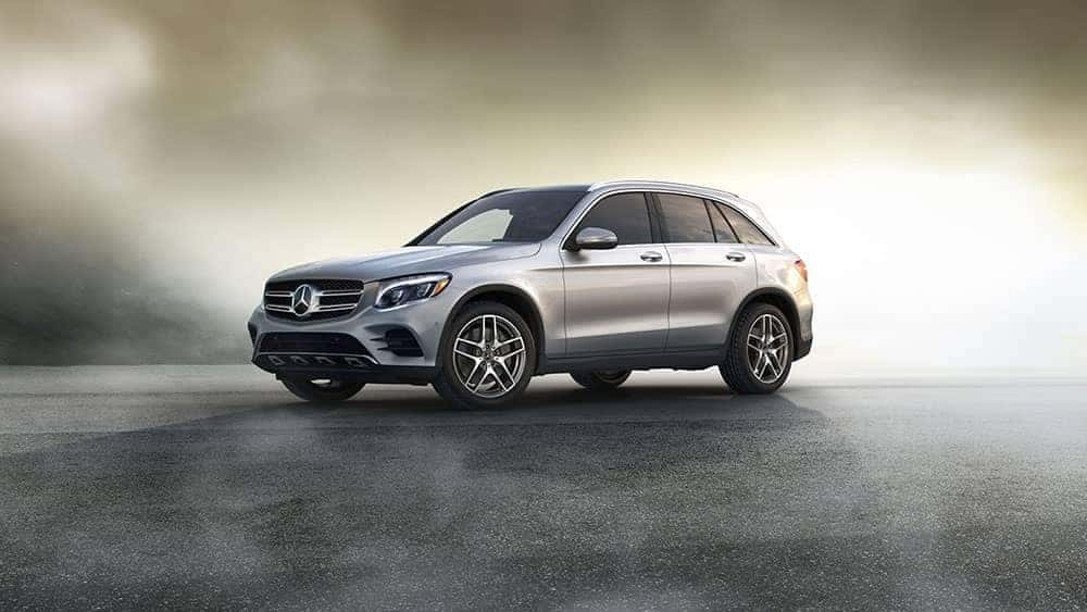 2019 Mercedes-Benz GLC in the mist