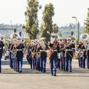 marching