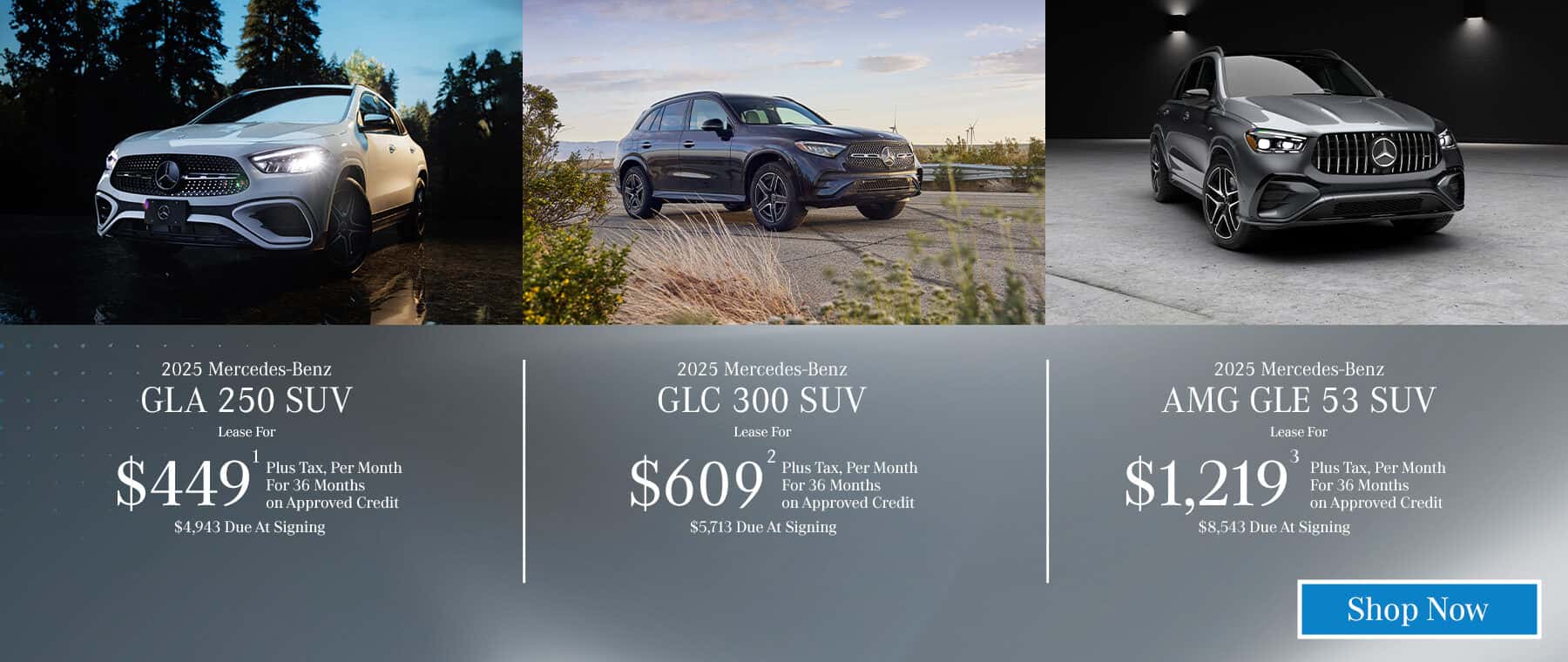 SUV offer
