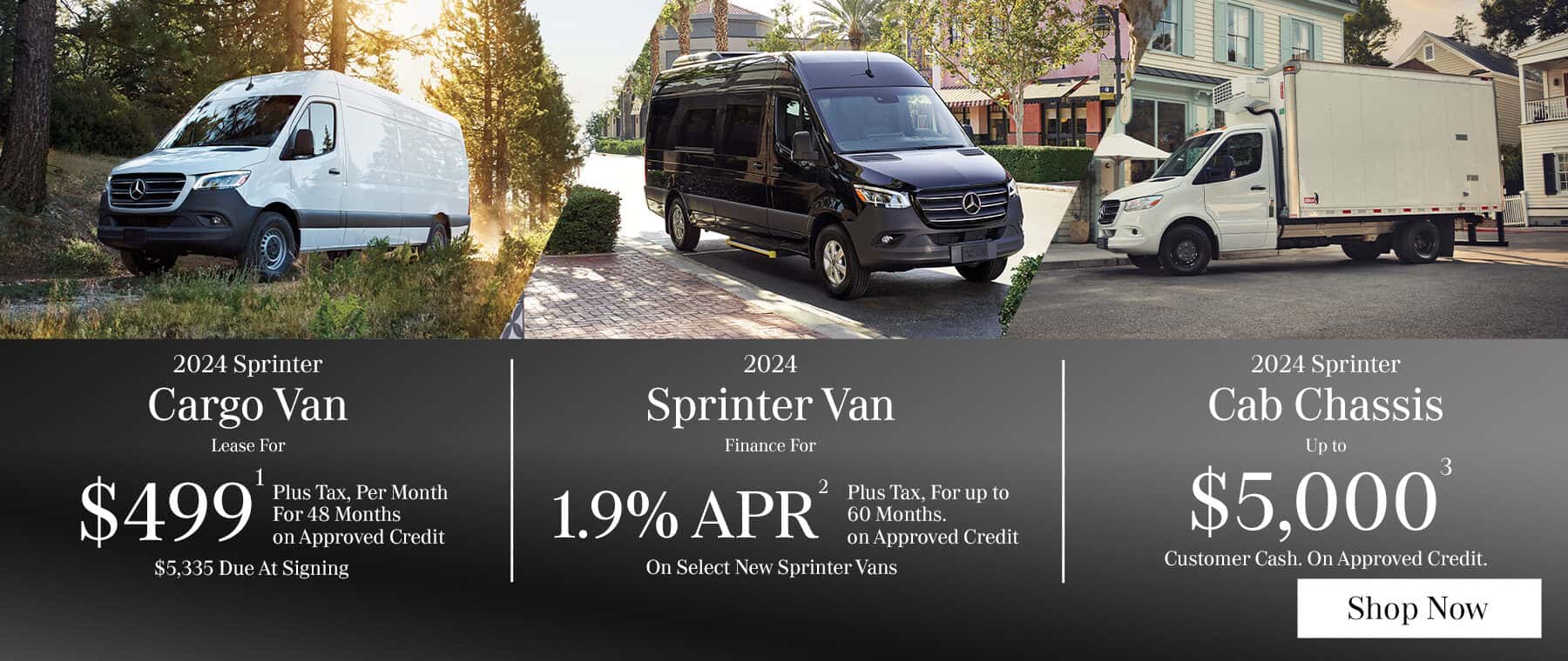 Sprinter Offers