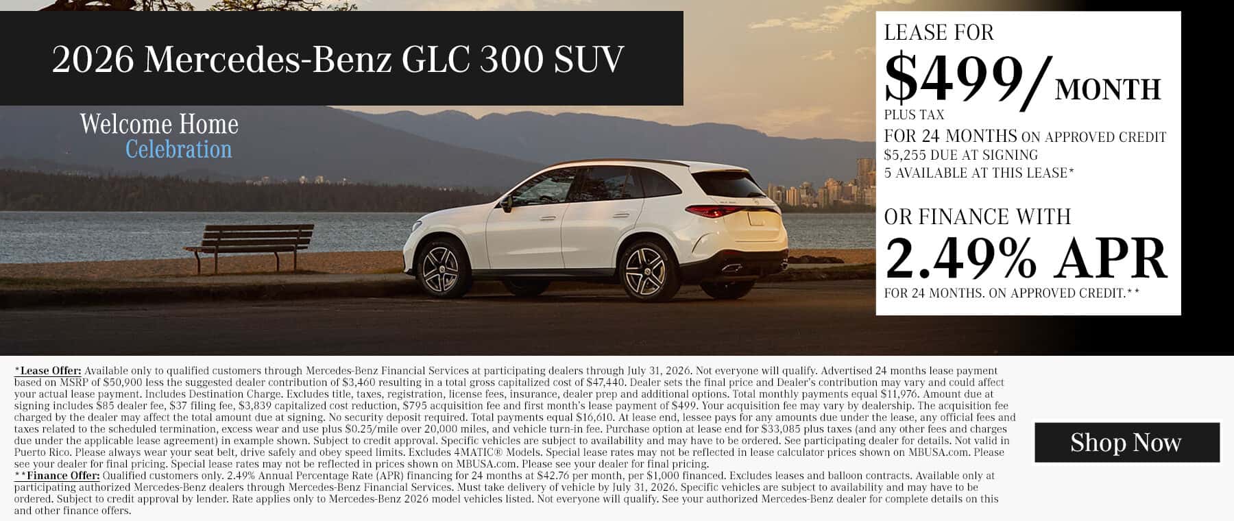 GLC offer