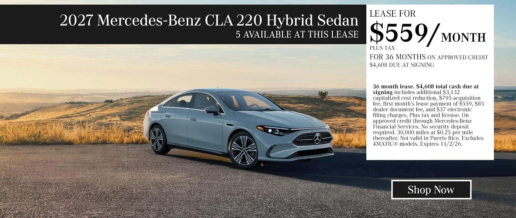 CLA offer