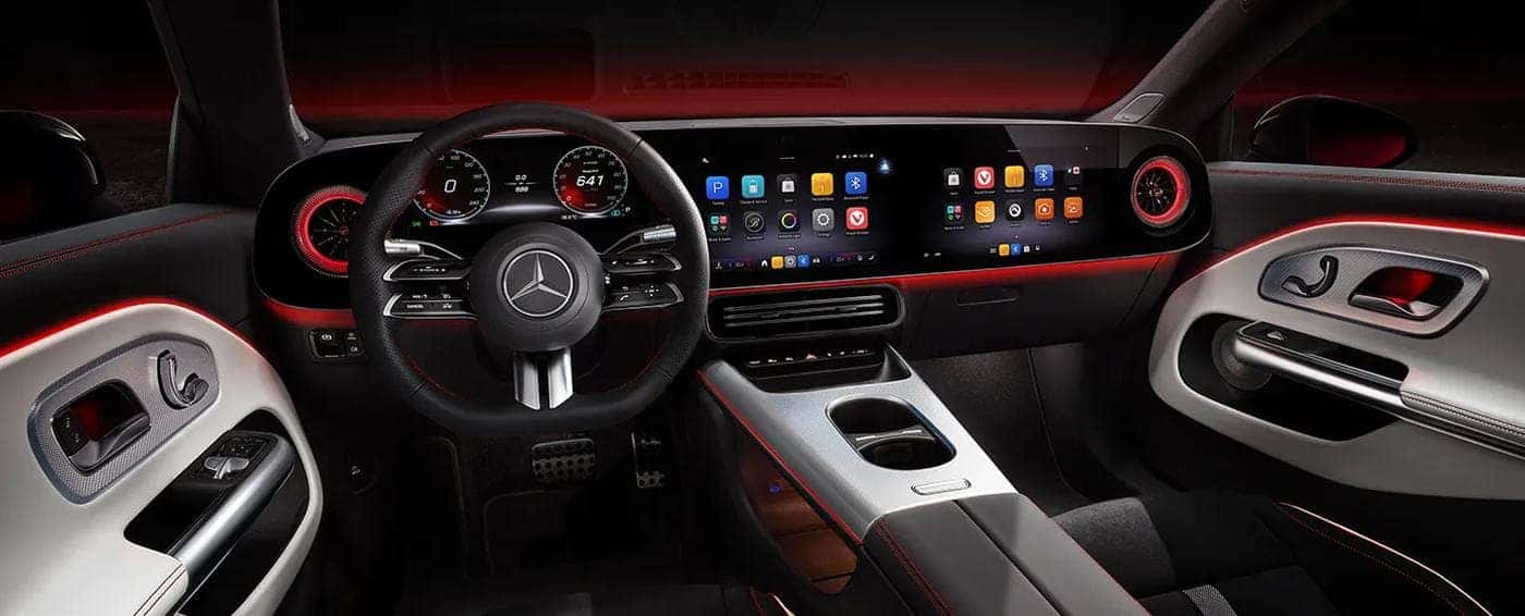 Mercedes-Benz interior dashboard