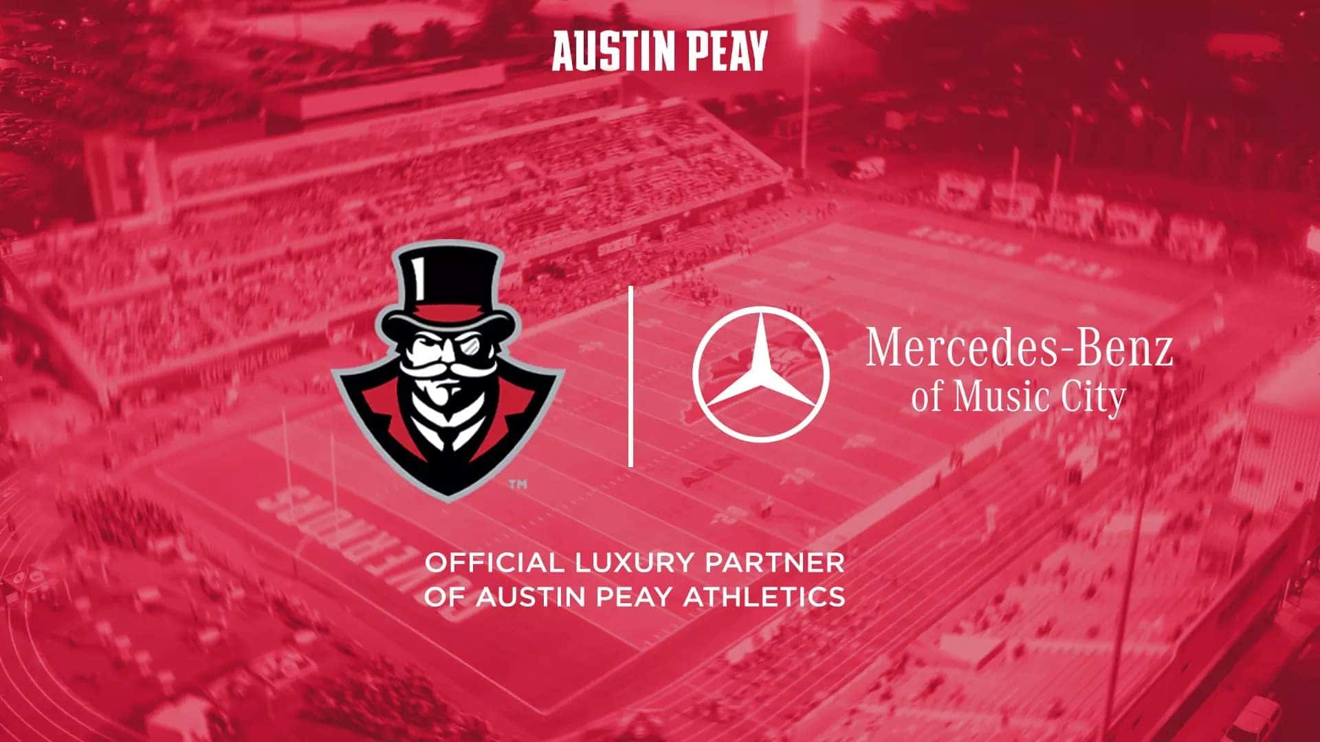Mercedes-Benz of Music City, Official Luxury Partner of Austin Peay Athletics
