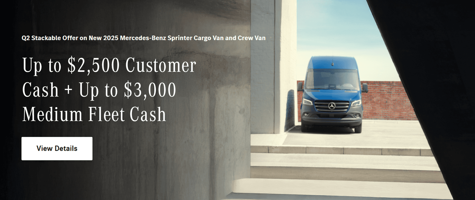 New 2025 Mercedes-Benz Sprinter Cargo Van and Crew Van
