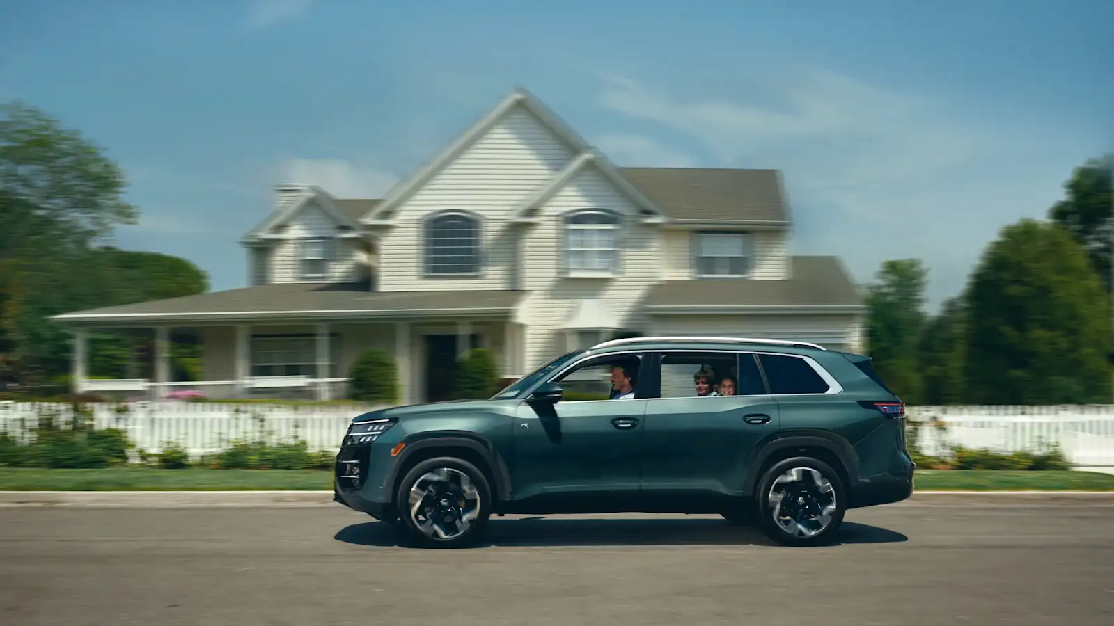 2027 VW Atlas Confidently Navigating Highway 378 Toward Shaw AFB Near Sumter, SC