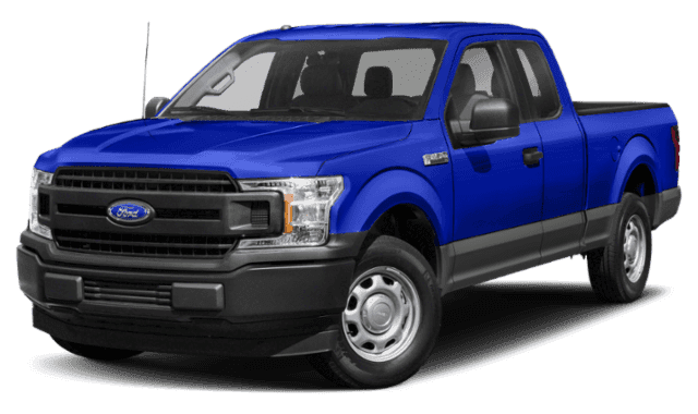 Blue 2020 Ford F-150