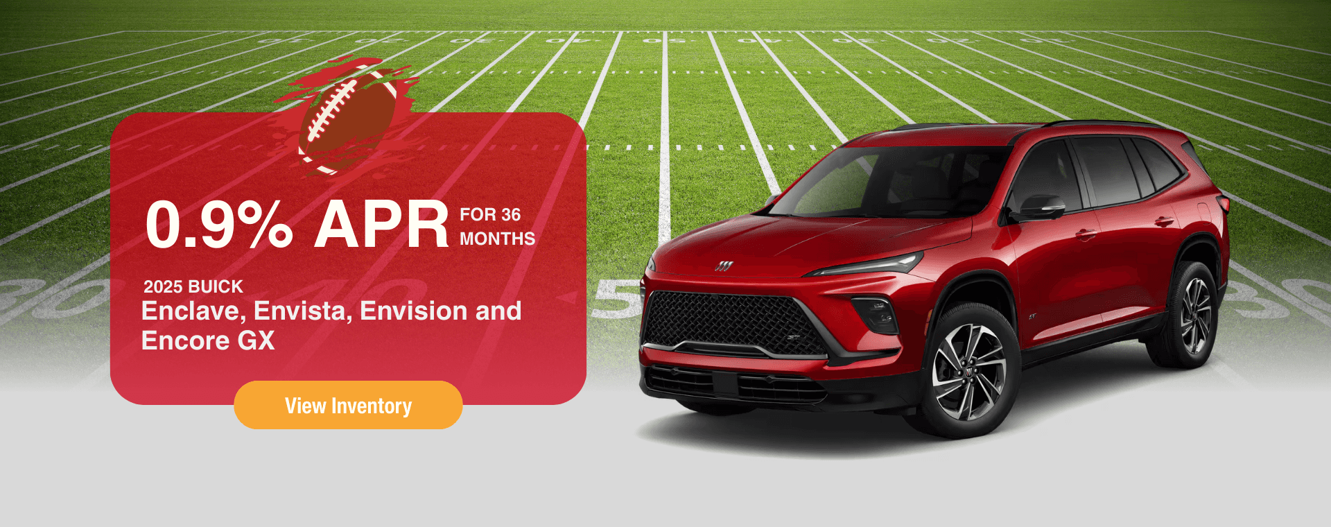 0.9% APR for 36 Months on 2025 Buick Models at Midway
