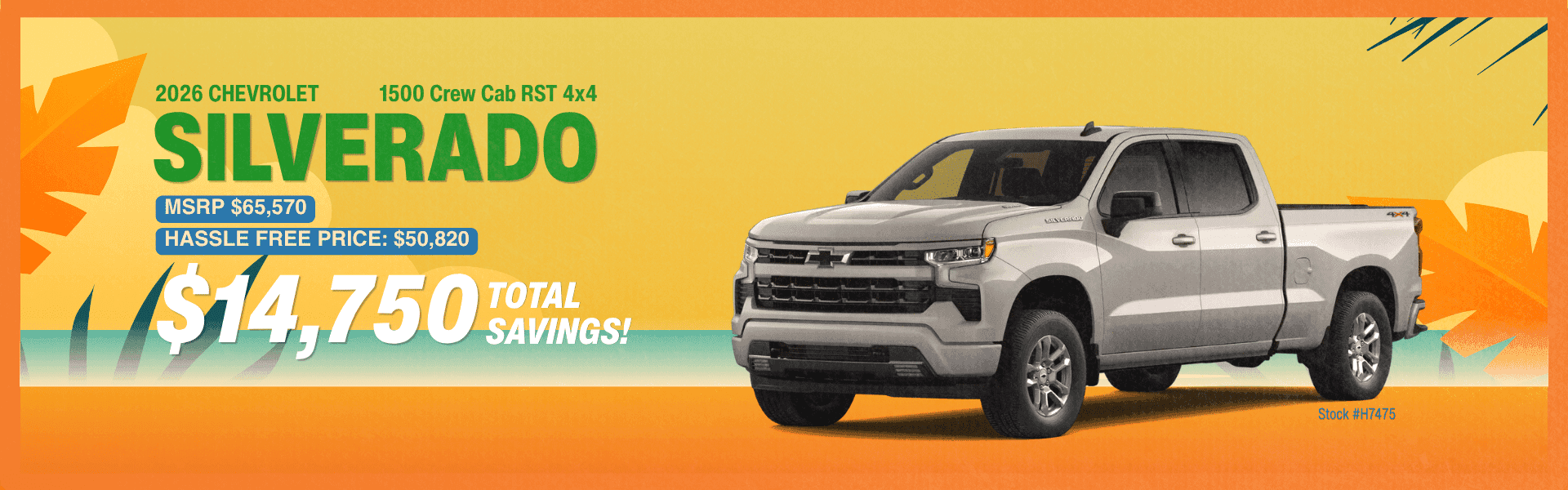 2026 Chevrolet Silverado 1500 Crew Cab RST 4x4